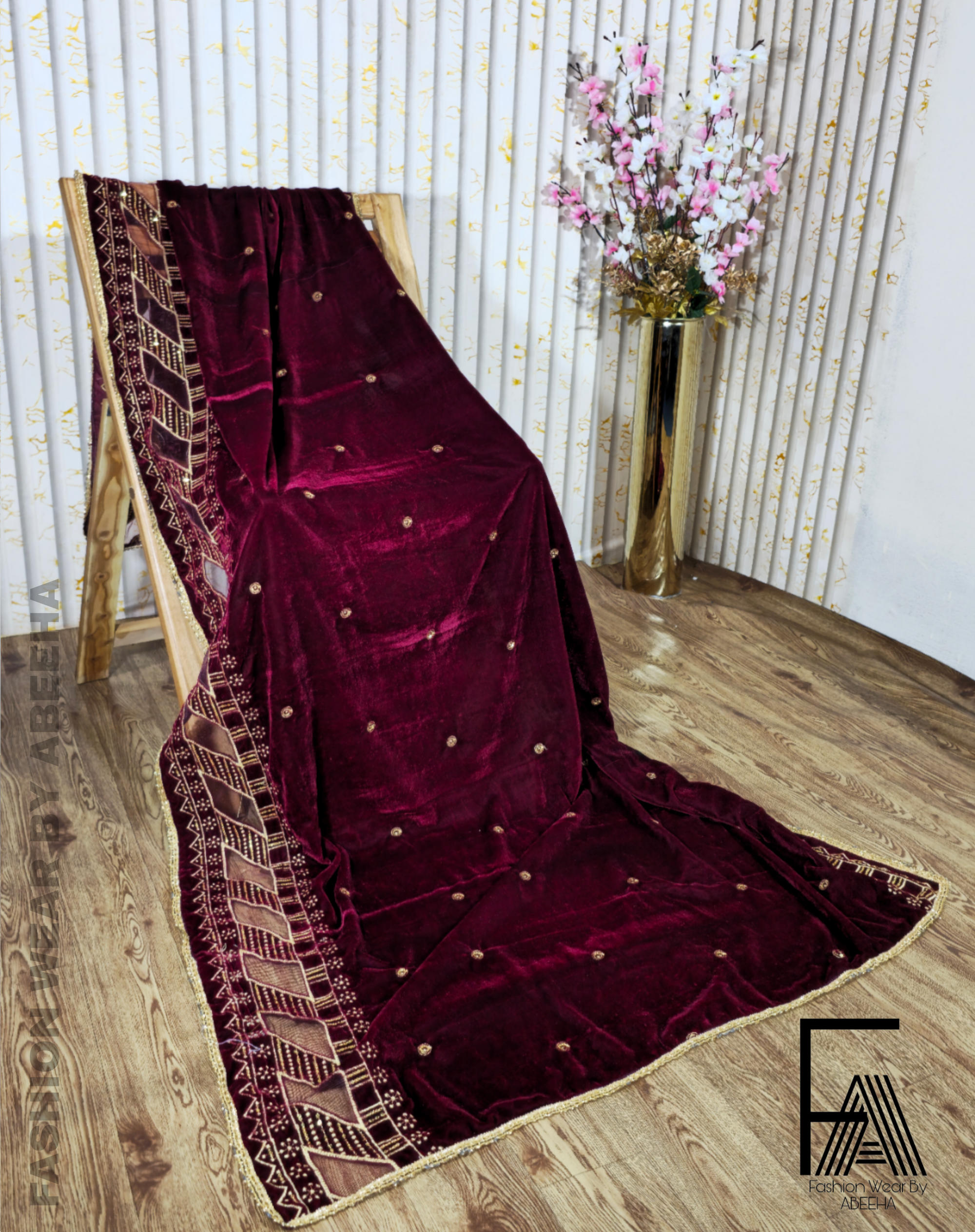 SoFt & sTyLiSh wInTeR VeLvEt sHaWl