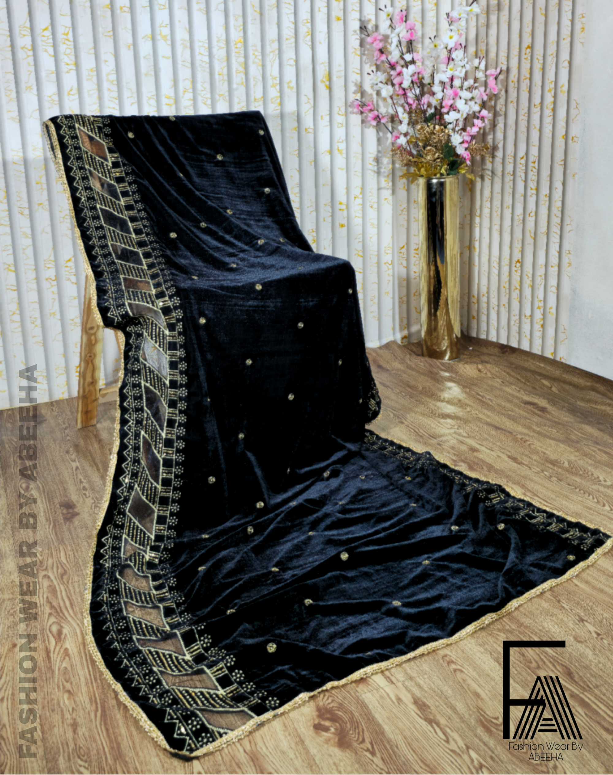 SoFt & sTyLiSh wInTeR VeLvEt sHaWl