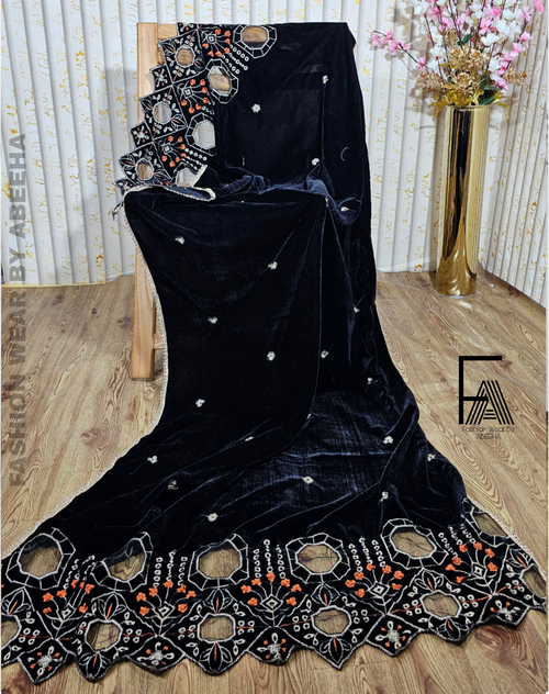 Luxury Velvet Shawl -Warm & Soft