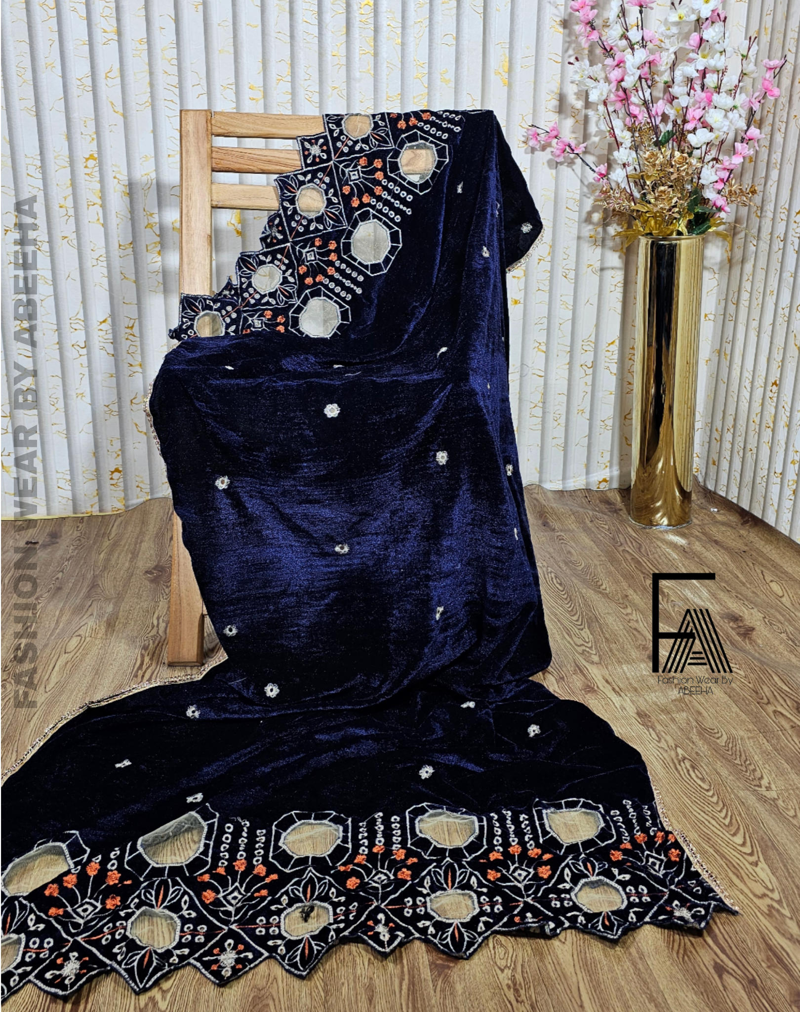 Luxury Velvet Shawl -Warm & Soft