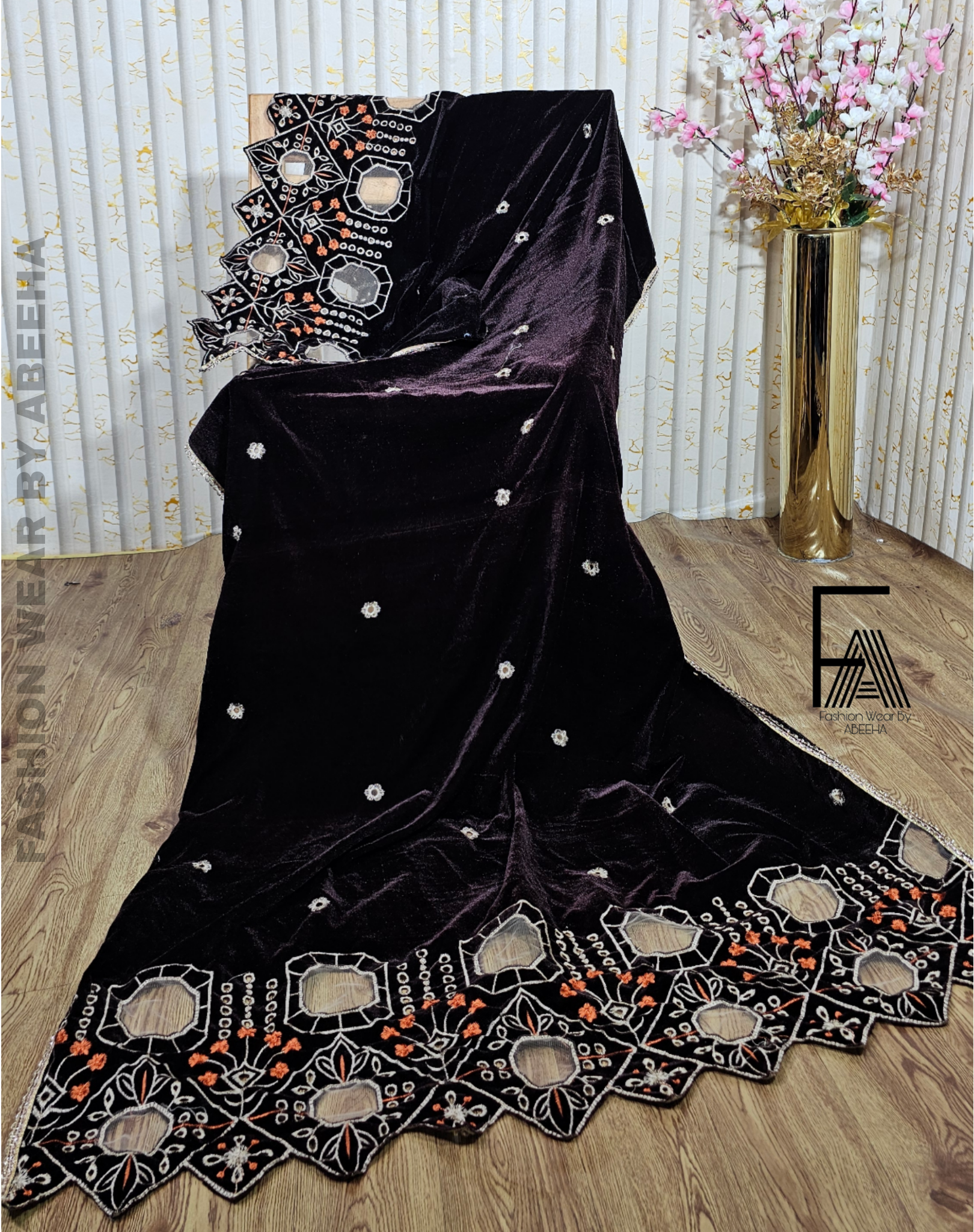 Luxury Velvet Shawl -Warm & Soft